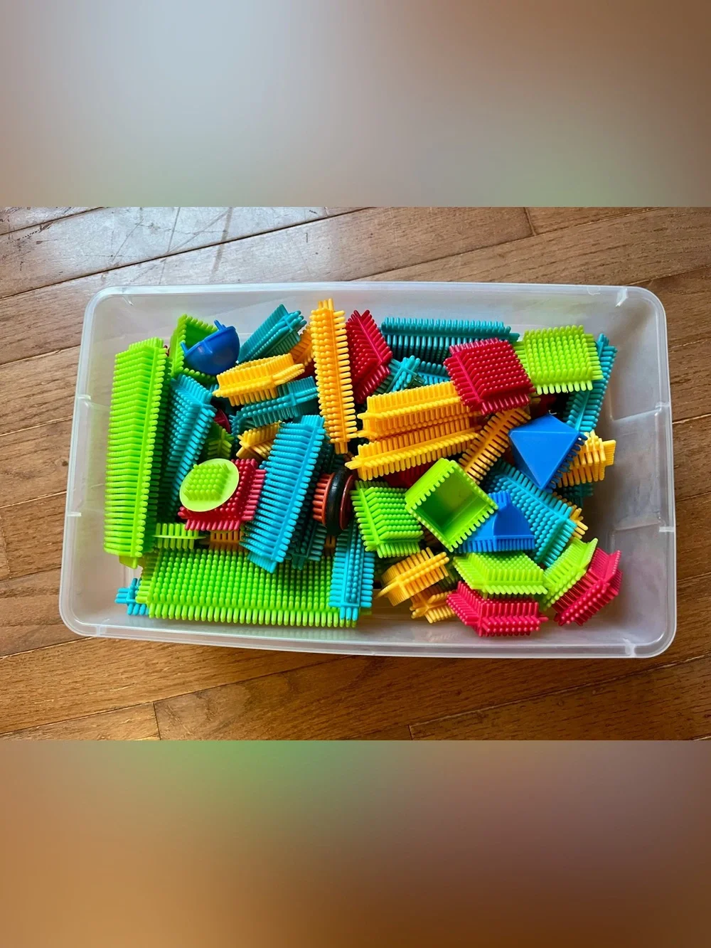 120+ Piece Bristle Block Lot